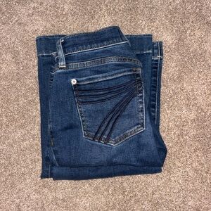 7 For All Mankind Dark Blue Dojo Jeans